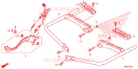 PEDALE   REPOSE PIED pour Honda FOURTRAX 520 FOREMAN RUBICON 4X4 AT DCT EPS de 2022
