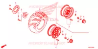 ROUE AVANT pour Honda FOURTRAX 520 FOREMAN RUBICON 4X4 AT DCT EPS de 2022