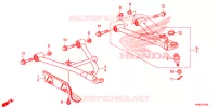 TRIANGLES AVANT pour Honda FOURTRAX 520 FOREMAN RUBICON 4X4 AT DCT EPS de 2022