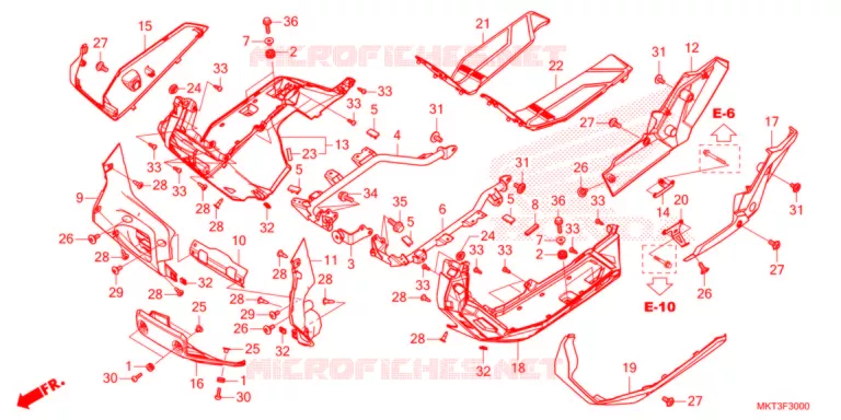 MARCHE PIEDS Honda MOTO 750 ADV 2022  ADV750N