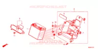 BATTERIE pour Honda BIZ 110 de 2019