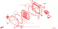FILTRE A AIR pour Honda BIZ 110 de 2019