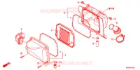 FILTRE A AIR pour Honda BIZ 125 PARTIDA ELETRICA, RODAS FUNDIDAS de 2012