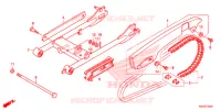 BRAS OSCILLANT pour Honda BIZ 125 PARTIDA ELETRICA, RODAS FUNDIDAS de 2017