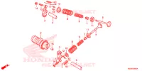 ARBRE A CAMES   SOUPAPE pour Honda BIZ 125 PARTIDA ELETRICA, RODAS RAIADAS de 2014