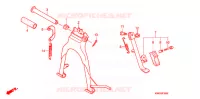BEQUILLE pour Honda CG 125 CARGO PARTIDA ELETRICA de 2010