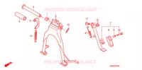 BEQUILLE pour Honda CG 125 CARGO PARTIDA ELETRICA de 2011
