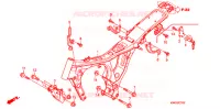 CADRE pour Honda CG 125 CARGO PARTIDA ELETRICA de 2011