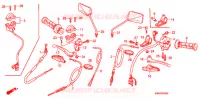 LEVIER DE GUIDON   CABLE   COMMODO pour Honda CG 125 CARGO PARTIDA ELETRICA de 2011