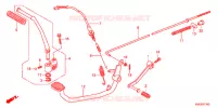 PEDALE   KICK pour Honda CG 125 CARGO PARTIDA ELETRICA de 2011