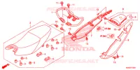 SELLE   CARENAGE pour Honda CG 125 FAN PARTIDA ELETRICA de 2013