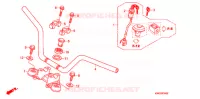 GUIDON   TE DE FOURCHE pour Honda CG 125 FAN KICK de 2010