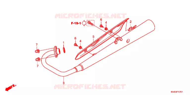 SILENCIEUX D'ECHAPPEMENT Honda MOTO 150 CG 2011  CG150ESDB