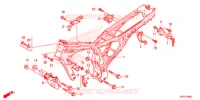 CADRE pour Honda CG 160 FAN de 2019