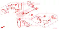 CLIGNOTANT pour Honda CG 160 FAN de 2019