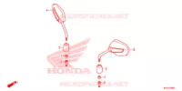 RETROVISEUR pour Honda CG 160 FAN de 2019