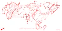 COUVERCLE LATERAL   CAPOT DE RESERVOIR pour Honda FOURTRAX 420 RANCHER 4X4 DCT EPS de 2022