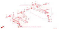 TRIANGLES AVANT pour Honda FOURTRAX 420 RANCHER 4X4 DCT EPS de 2022