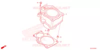 CYLINDRE pour Honda FOURTRAX 420 RANCHER 4X4 DCT EPS de 2022