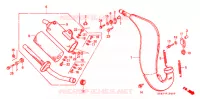 ECHAPPEMENT pour Honda CR 125 R de 1992