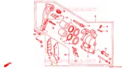 ETRIER DE FREIN AVANT pour Honda CR 125 R de 1992