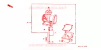 PIECES DE CARBURATEUR EN OPTION pour Honda CR 125 R de 1992