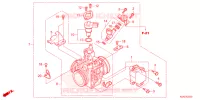 CORPS DE PAPILLON pour Honda CB 300 R ABS de 2022