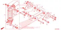AMORTISSEUR ARRIERE pour Honda CBR 1000 RR FIREBLADE de 2012