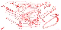 BRAS OSCILLANT pour Honda CBR 1000 RR FIREBLADE de 2012