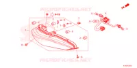 FEUX ARRIERE pour Honda SH MODE 125 2E de 2021