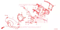 GUIDON   CARENAGE pour Honda SH MODE 125 YM21 de 2024