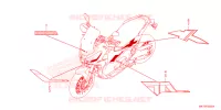 AUTOCOLLANTS pour Honda X ADV 750 LOWER de 2023