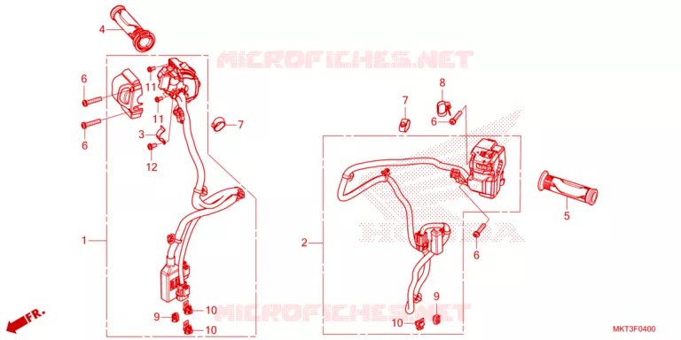 COMMODOS - POIGNEES Honda MOTO 750 ADV 2023  ADV750LP