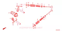 ARBRE A CAMES   SOUPAPE pour Honda SUPER CUB 50 de 2022