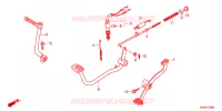 PEDALE   KICK pour Honda SUPER CUB 50 de 2022