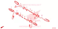 CLIGNOTANT pour Honda CB 500 F ABS de 2022