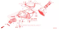 FILTRE A AIR pour Honda CB 300 R ABS de 2023
