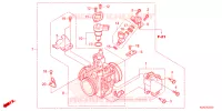 CORPS DE PAPILLON pour Honda CB 300 R ABS de 2022