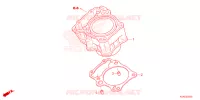 CYLINDRE pour Honda CB 300 R ABS de 2022