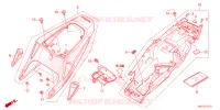 COUVERCLES LATERAUX pour Honda CBR 600 RR de 2022