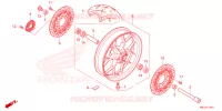ROUE AVANT pour Honda CBR 600 RR de 2022