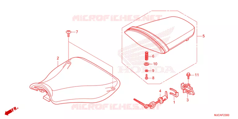 SELLE Honda MOTO 600 CBR 2021  CBR600RAM