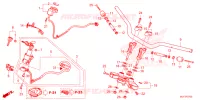 GUIDON   TE DE FOURCHE pour Honda NT 1100 DCT de 2022