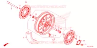 ROUE AVANT pour Honda NT 1100 DCT de 2022
