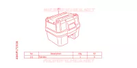 TOP CASE 38L pour Honda NT 1100 DCT de 2022