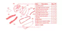 VALISES *NHC64M* pour Honda NT 1100 DCT de 2022
