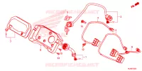 COMPTEUR   CONTACTEUR A CLES pour Honda PIONEER 1000 M5 SPECIAL EDITION de 2021