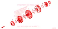 EMBRAYAGE pour Honda PIONEER 1000 M5 SPECIAL EDITION de 2021