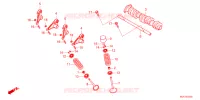 ARBRE A CAMES   SOUPAPE pour Honda HAWK 1100 de 2023