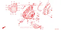 CARTER D'ALLUMAGE pour Honda HAWK 1100 de 2023